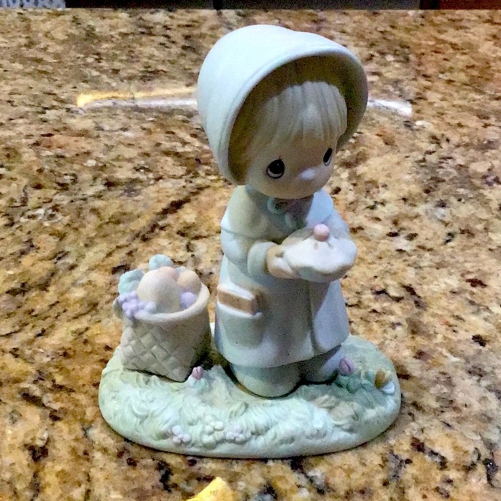 Precious Moments November Porcelain Figurine